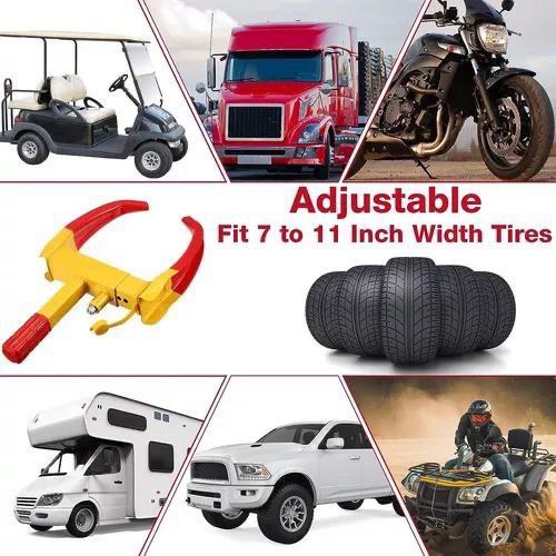 Vista 3 de CANDADO ANTIRROBO PARA AUTOS - FORMAS: REDONDO